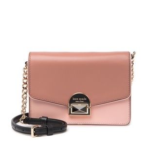 Kate Spade NewYork Neve Leather Two Tone Crossbody